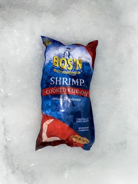 Shrimp Cooked Cocktail 16/20 2lb Bag Frozen Retail — 
