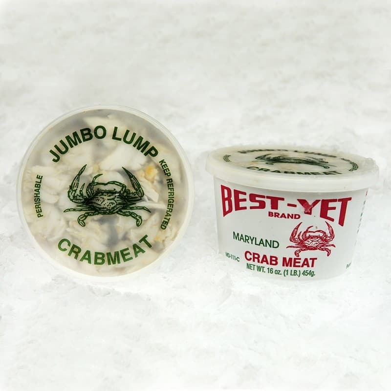 Crab Maryland Jumbo Lump Fresh 1# — United States