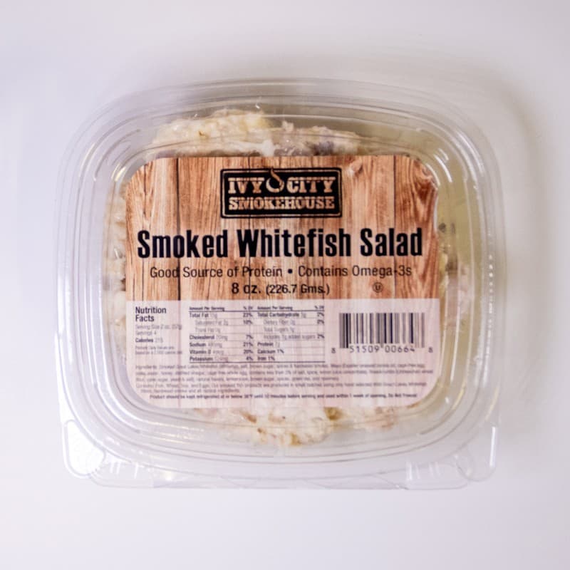 Smoked whitefish salad
